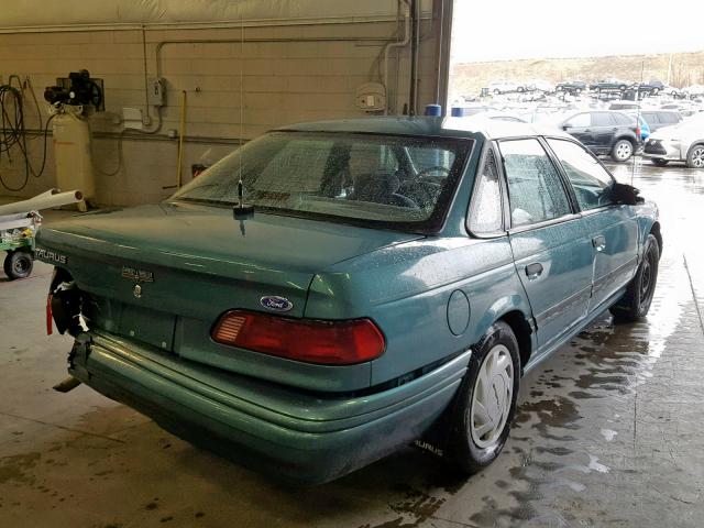 1FACP52U1PG251803 - 1993 FORD TAURUS GL GREEN photo 4