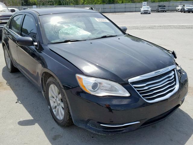 1C3BC1FG8BN604707 - 2011 CHRYSLER 200 TOURIN BLACK photo 1