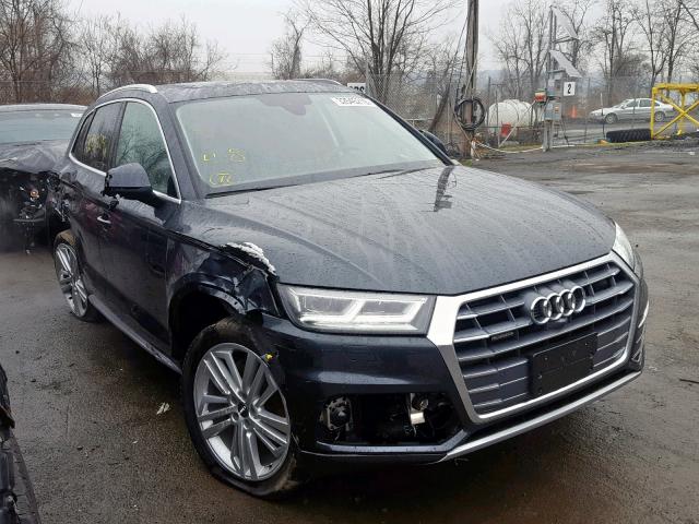 WA1CNAFY2J2204722 - 2018 AUDI Q5 PRESTIG GRAY photo 1