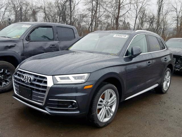 WA1CNAFY2J2204722 - 2018 AUDI Q5 PRESTIG GRAY photo 2