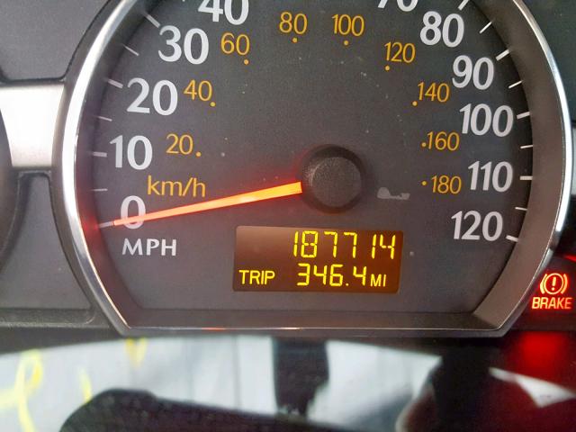 1G8AZ55F46Z132357 - 2006 SATURN ION LEVEL GREEN photo 8