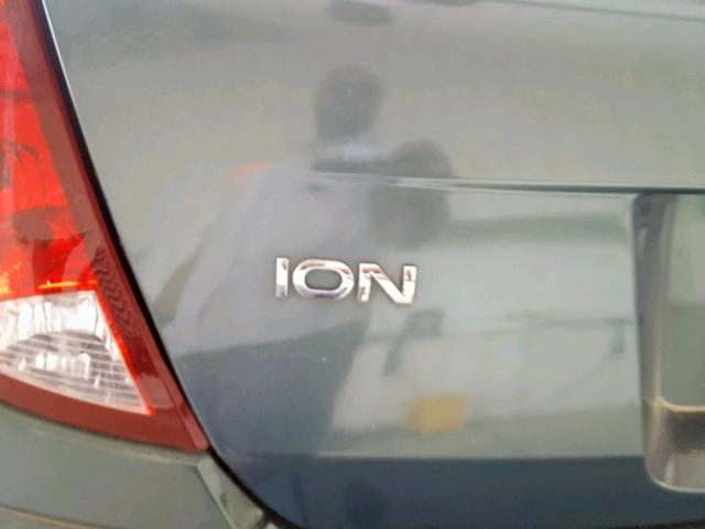 1G8AZ55F46Z132357 - 2006 SATURN ION LEVEL GREEN photo 9