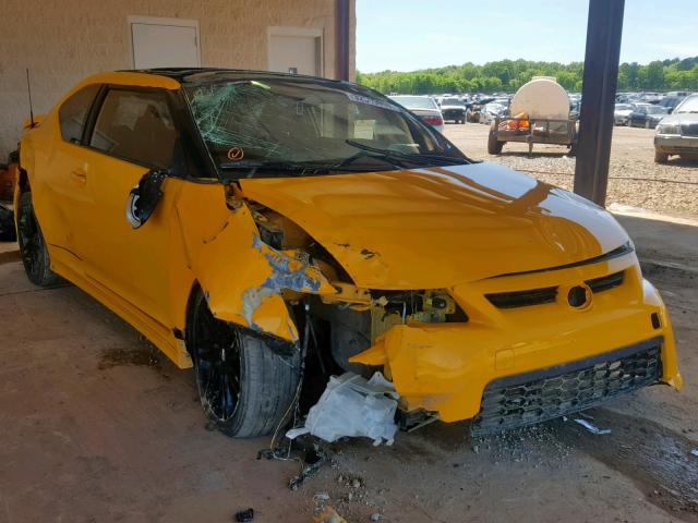 JTKJF5C7XC3025962 - 2012 TOYOTA SCION TC YELLOW photo 1