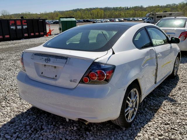 JTKDE167990296896 - 2009 TOYOTA SCION TC WHITE photo 4