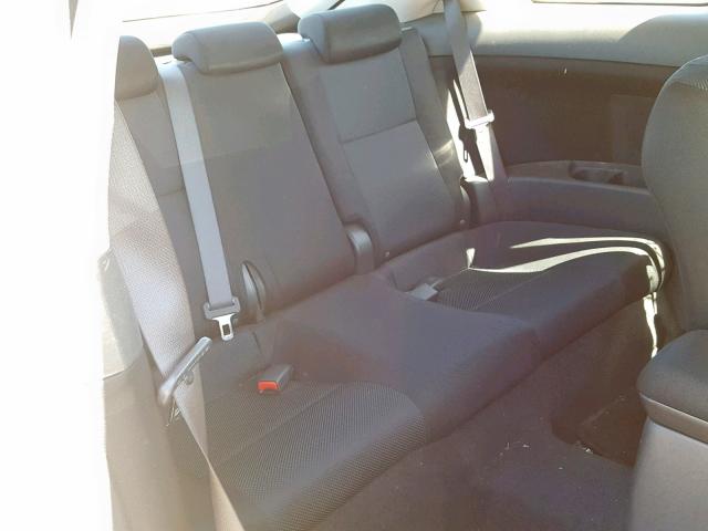 JTKDE167990296896 - 2009 TOYOTA SCION TC WHITE photo 6