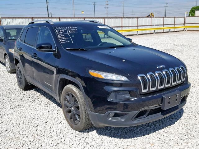 1C4PJLCS6GW312566 - 2016 JEEP CHEROKEE L BLACK photo 1