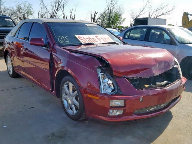 1G6DW677360112342 - 2006 CADILLAC STS RED photo 1