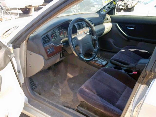 4S3BH635037303030 - 2003 SUBARU LEGACY L GRAY photo 10