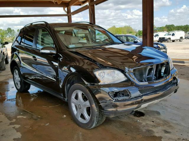 4JGBB86E98A371521 - 2008 MERCEDES-BENZ ML 350 BLACK photo 1