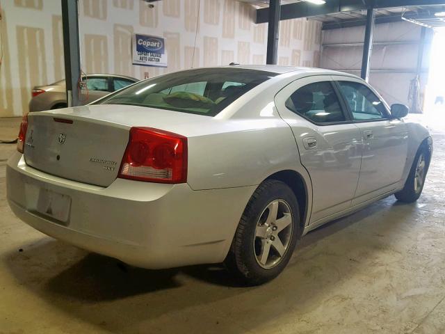 2B3KA33V79H508507 - 2009 DODGE CHARGER SX SILVER photo 4