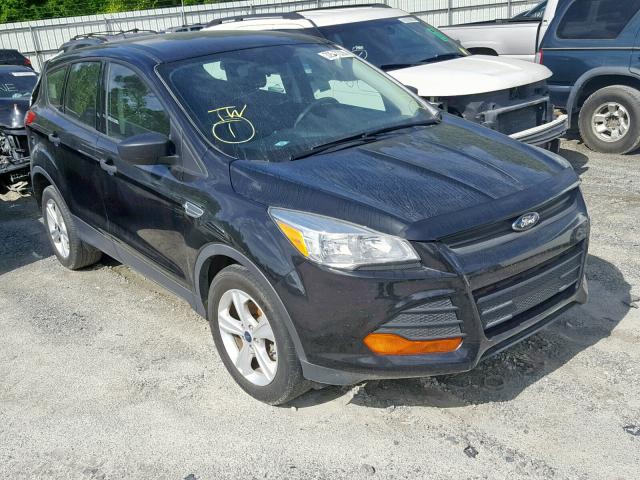 1FMCU0F70FUC73782 - 2015 FORD ESCAPE S BLACK photo 1