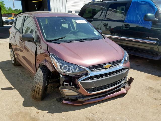 KL8CB6SA2KC704601 - 2019 CHEVROLET SPARK LS PURPLE photo 1