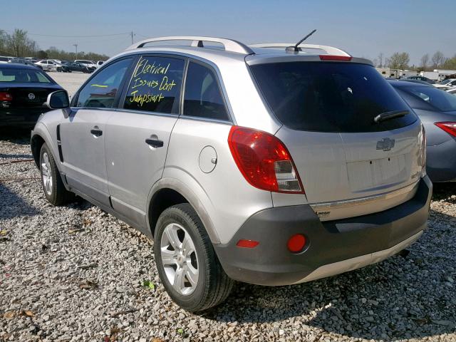 3GNAL2EK7ES562762 - 2014 CHEVROLET CAPTIVA LS 银色 照片 3