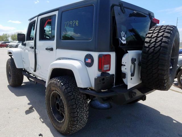 1C4BJWEG8GL125173 - 2016 JEEP WRANGLER UNLIMITED SAHARA  photo 3