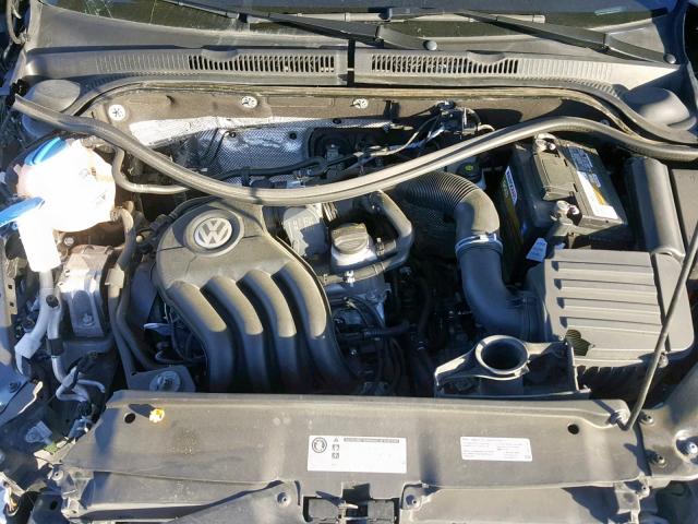 3VW2K7AJ7EM311476 - 2014 VOLKSWAGEN JETTA BASE BLACK photo 7