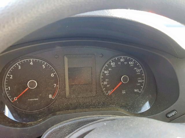 3VW2K7AJ7EM311476 - 2014 VOLKSWAGEN JETTA BASE BLACK photo 8