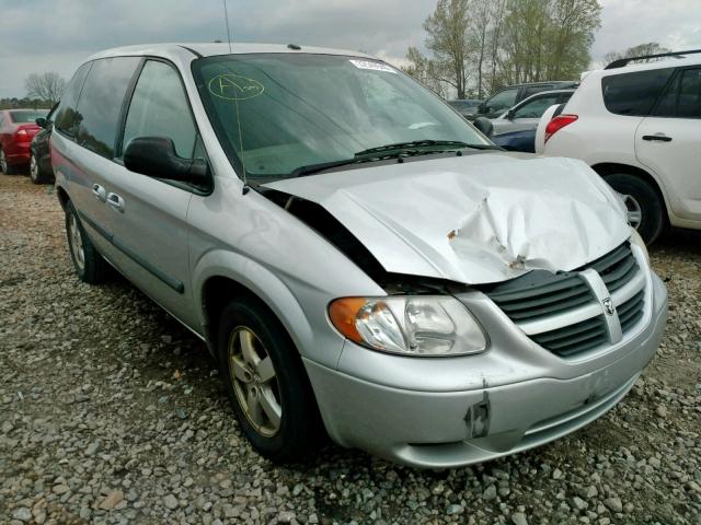 1D4GP45R57B182871 - 2007 DODGE CARAVAN SX SILVER photo 1