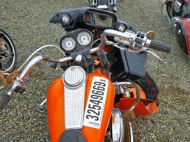 1HD1FSW315Y606589 - 2005 HARLEY-DAVIDSON FLTRI ORANGE photo 5