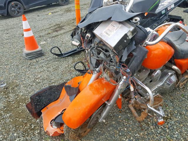 1HD1FSW315Y606589 - 2005 HARLEY-DAVIDSON FLTRI ORANGE photo 9