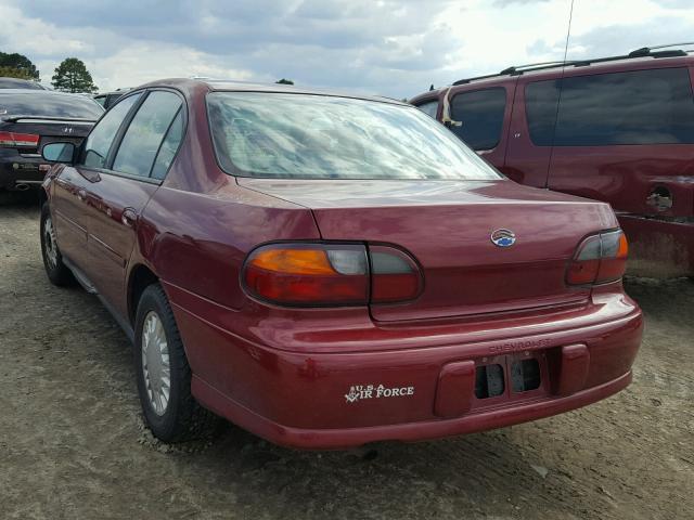 1G1ND52F54M566834 - 2004 CHEVROLET CLASSIC MAROON photo 3