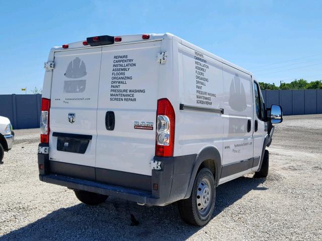 3C6TRVNG1HE550565 - 2017 RAM PROMASTER WHITE photo 4