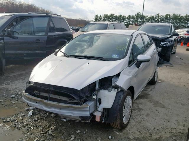 3FADP4TJ3EM221305 - 2014 FORD FIESTA S SILVER photo 2