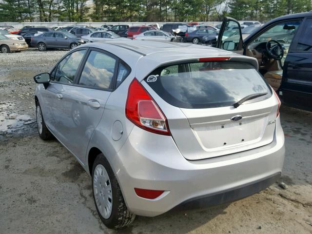 3FADP4TJ3EM221305 - 2014 FORD FIESTA S SILVER photo 3