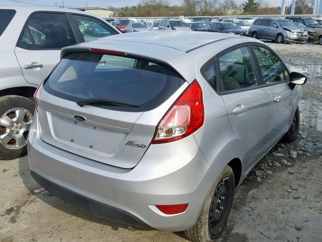 3FADP4TJ3EM221305 - 2014 FORD FIESTA S SILVER photo 4