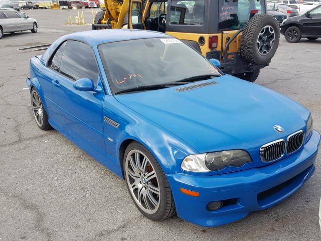 WBSBR93413PK00939 - 2003 BMW M3 BLUE photo 1