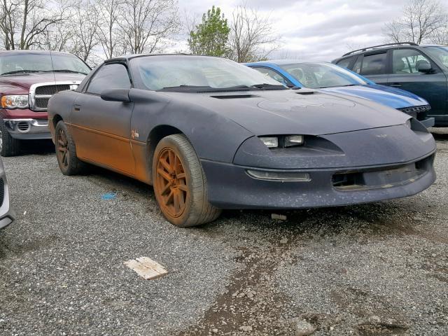 2G1FP22P1T2165322 - 1996 CHEVROLET CAMARO BLACK photo 1