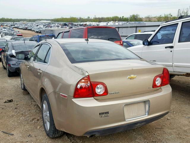 1G1ZG57B08F281211 - 2008 CHEVROLET MALIBU LS TAN photo 3