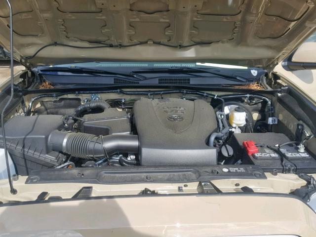 3TMAZ5CN4JM076639 - 2018 TOYOTA TACOMA DOU TAN photo 7