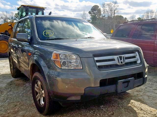 5FNYF28298B020733 - 2008 HONDA PILOT VP GRAY photo 1