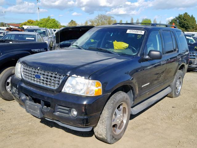 1FMDU63K34ZA50457 - 2004 FORD EXPLORER X BLACK photo 2