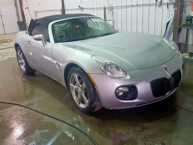 1G2MG35XX8Y133158 - 2008 PONTIAC SOLSTICE G SILVER photo 1