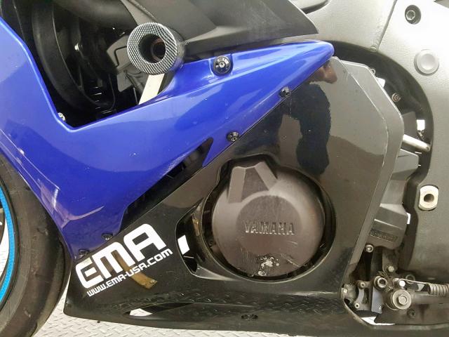 JYARJ06Y69A008057 - 2009 YAMAHA YZFR6 SC BLUE photo 6