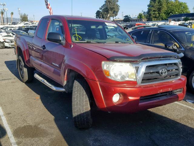 5TETU62N66Z245892 - 2006 TOYOTA TACOMA PRE RED photo 1