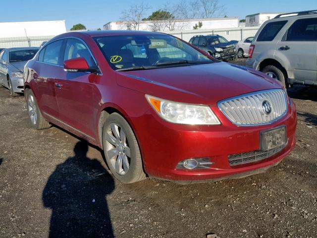 1G4GC5EG0AF269991 - 2010 BUICK LACROSSE C RED photo 1