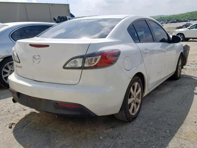 JM1BL1SF8A1300453 - 2010 MAZDA 3 I WHITE photo 4