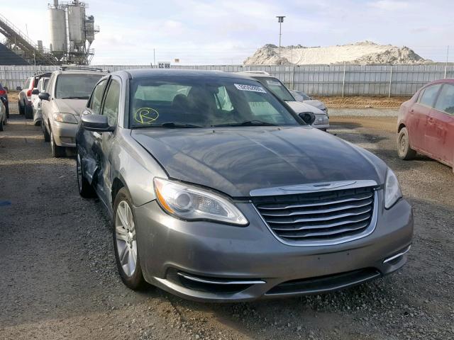 1C3CCBBB7DN734422 - 2013 CHRYSLER 200 TOURIN GRAY photo 1