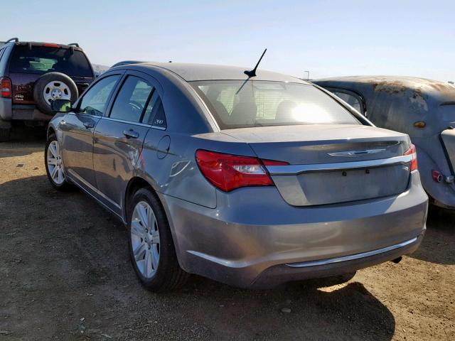 1C3CCBBB7DN734422 - 2013 CHRYSLER 200 TOURIN GRAY photo 3