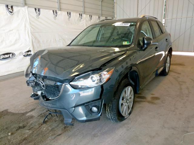 JM3KE4CEXD0151644 - 2013 MAZDA CX-5 TOURI GRAY photo 2