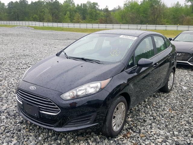 3FADP4AJ4KM116383 - 2019 FORD FIESTA S BLACK photo 2