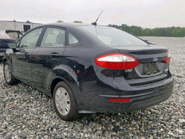 3FADP4AJ4KM116383 - 2019 FORD FIESTA S BLACK photo 3