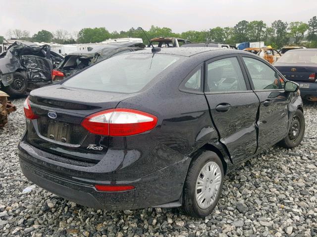 3FADP4AJ4KM116383 - 2019 FORD FIESTA S BLACK photo 4