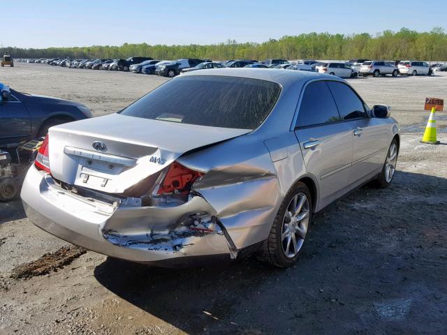 JNKAY41E83M004050 - 2003 INFINITI M45 SILVER photo 4