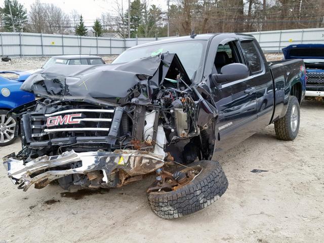 1GTR2VE74DZ108319 - 2013 GMC SIERRA K15 BLACK photo 2