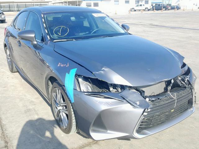 JTHBA1D21J5073503 - 2018 LEXUS IS 300 GRAY photo 1