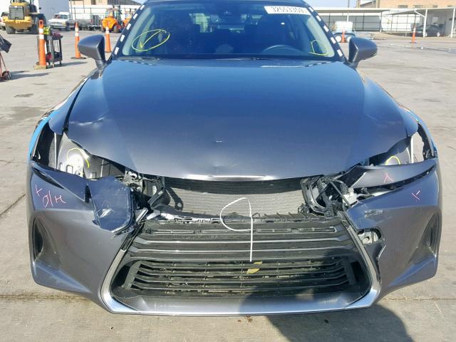 JTHBA1D21J5073503 - 2018 LEXUS IS 300 GRAY photo 9