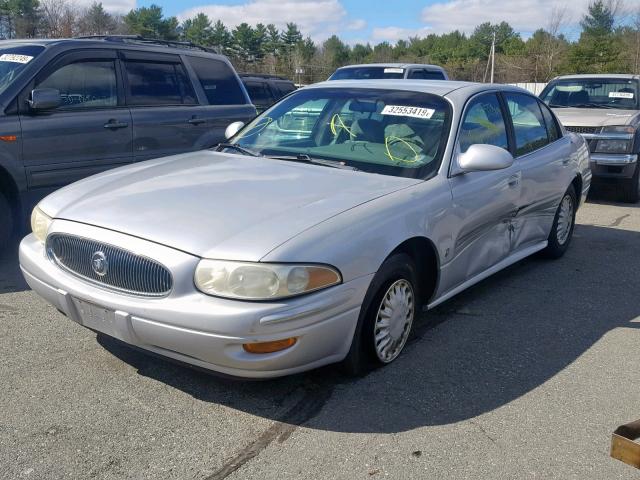 1G4HP54K824110647 - 2002 BUICK LESABRE CU SILVER photo 2